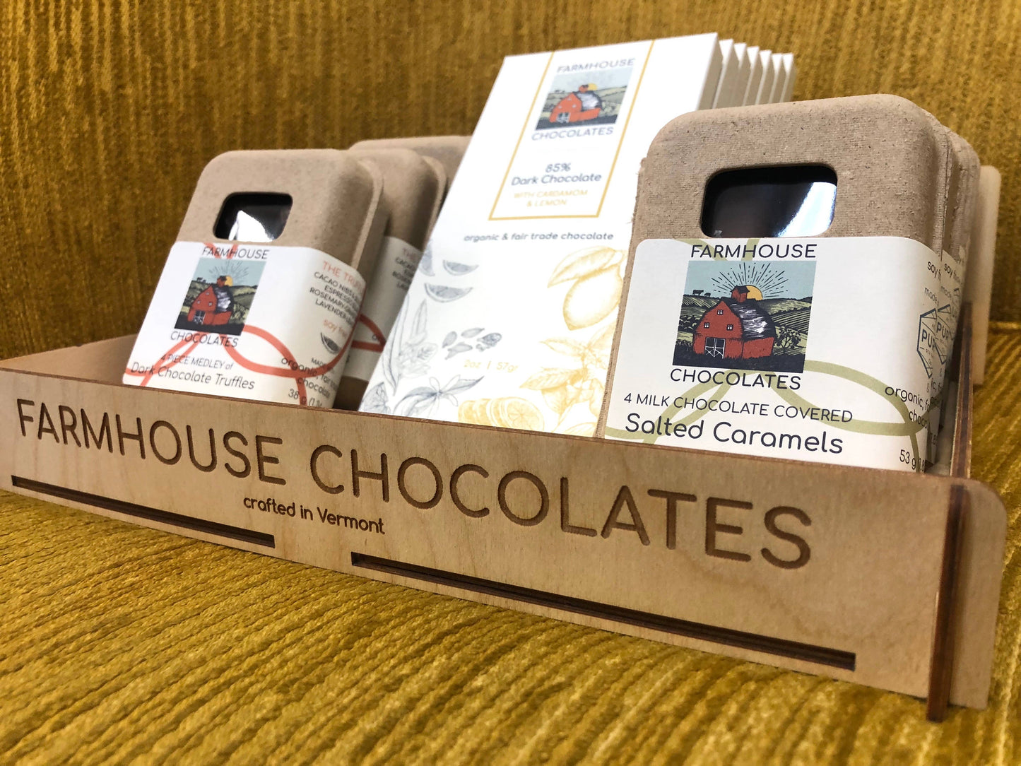 Chocolate - 85% Organic Dark Chocolate w/ Cardamom & Lemon