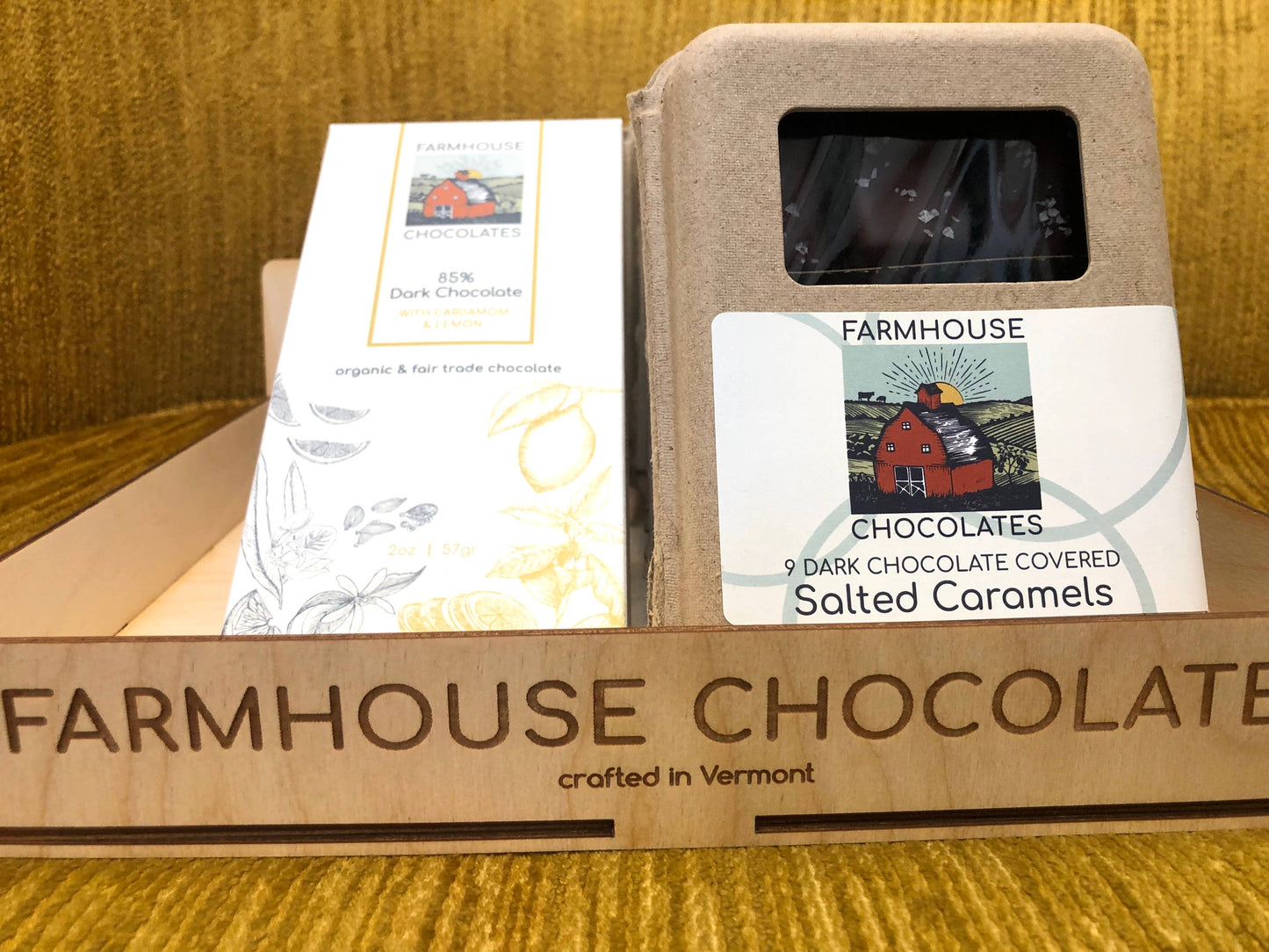 Chocolate - 85% Organic Dark Chocolate w/ Cardamom & Lemon
