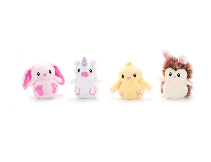 Plushie - 4" (10cm) Mini Hatchinz Spring Asst - Unicorn, Bunny, Chick,