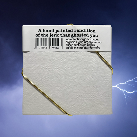 Chocolate - Portrait of my Ex- dark humor dark chocolate