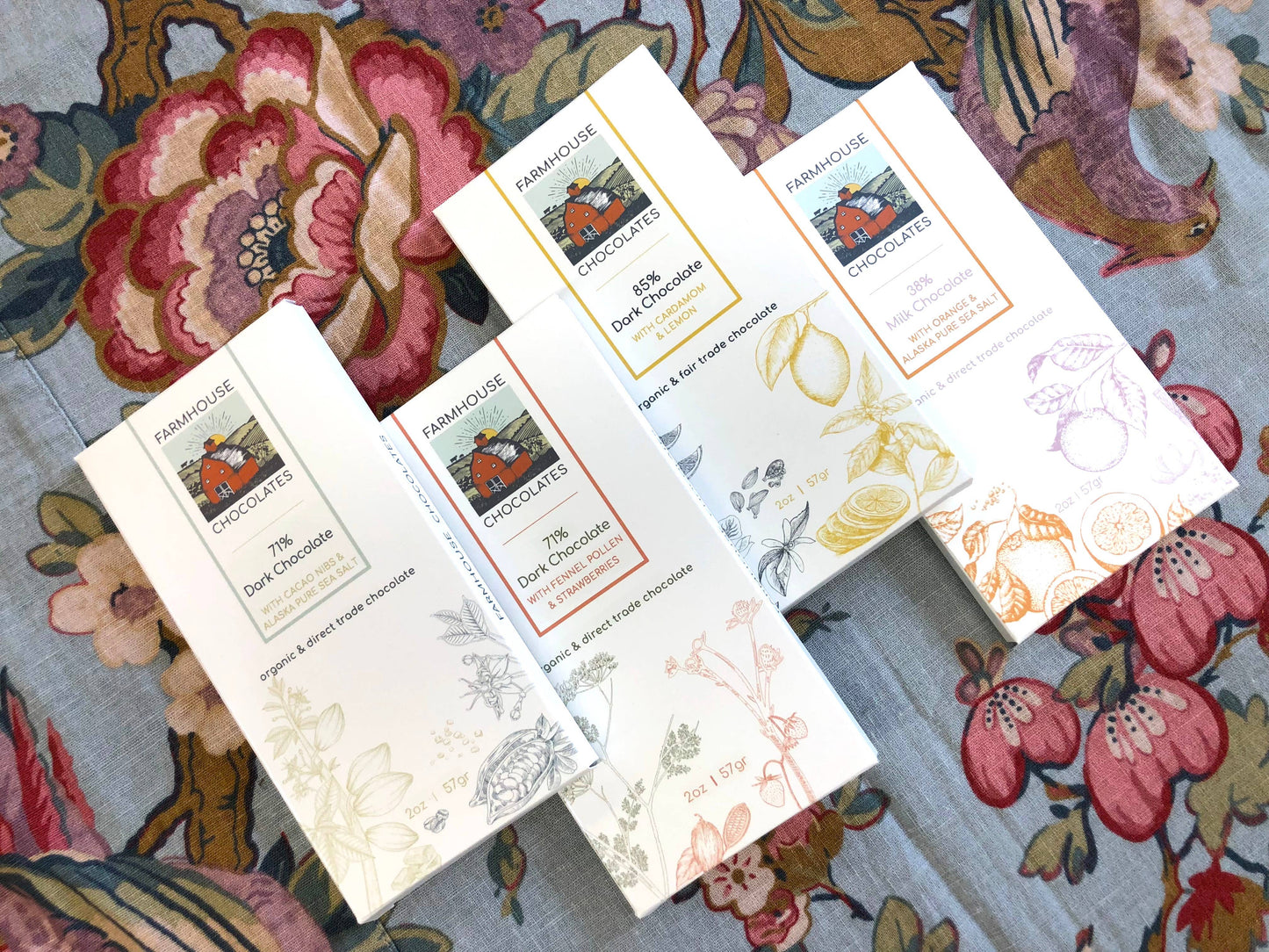 Chocolate - 85% Organic Dark Chocolate w/ Cardamom & Lemon