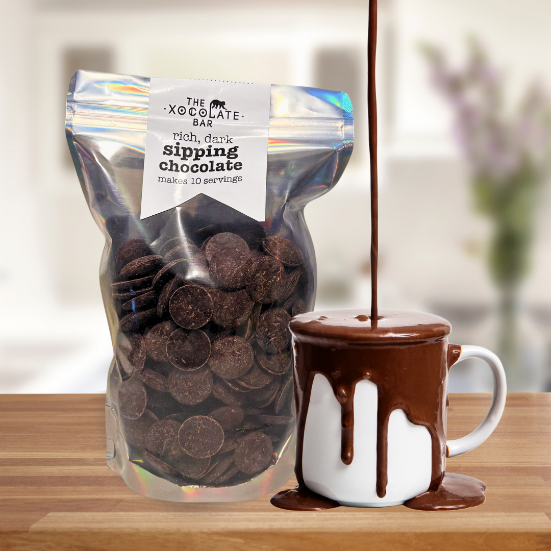 Chocolate - Sipping mix - organic fair trade vegan dark