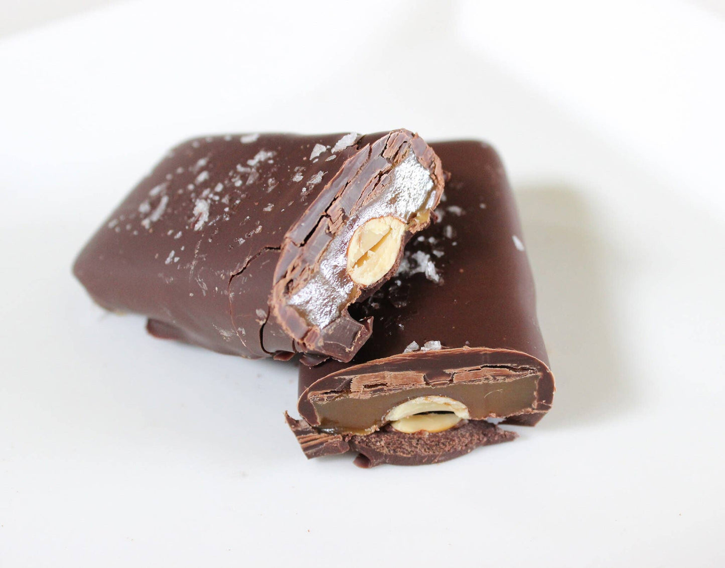 Chocolate OMG Bar - Organic fair trade dark chocolate, caramel, almond
