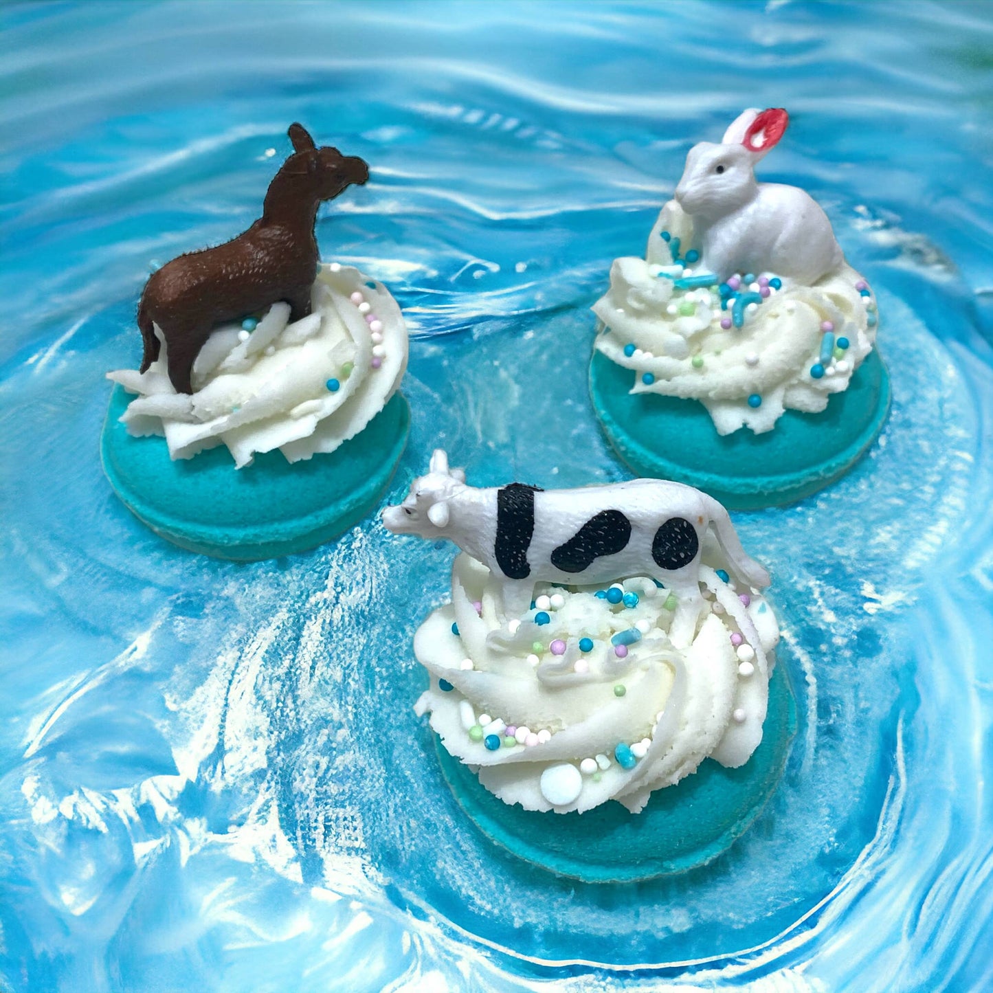 Bath Bomb - Bubbly Donut - Farm Animals