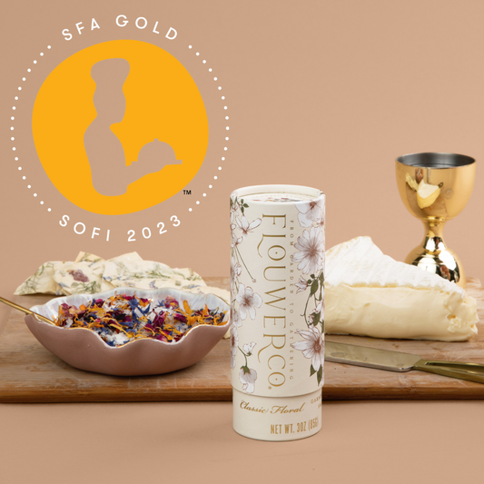 Salt - Classic Floral Garnishing Salt