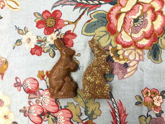 Milk Chocolate Bunny with Maple Ganache