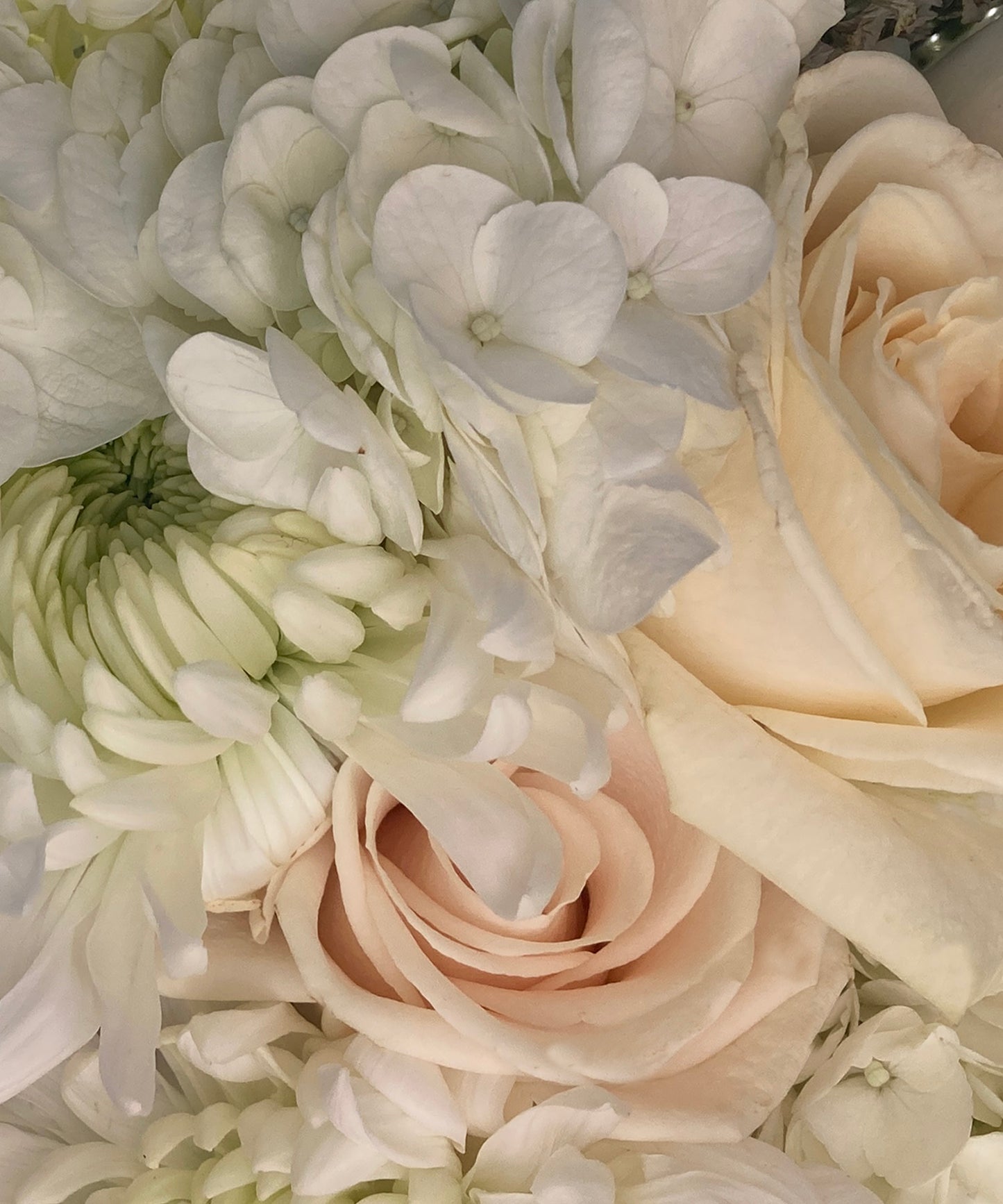 Arrangement Peaches & Cream