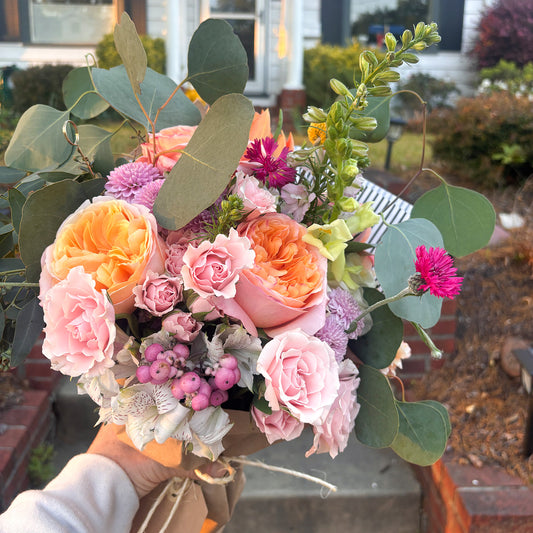 Spring Wrapped Bouquet