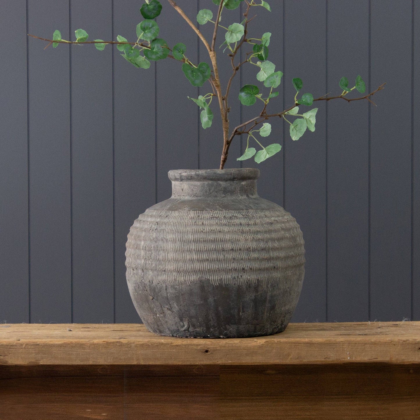 Planter - Round Terracotta Vase