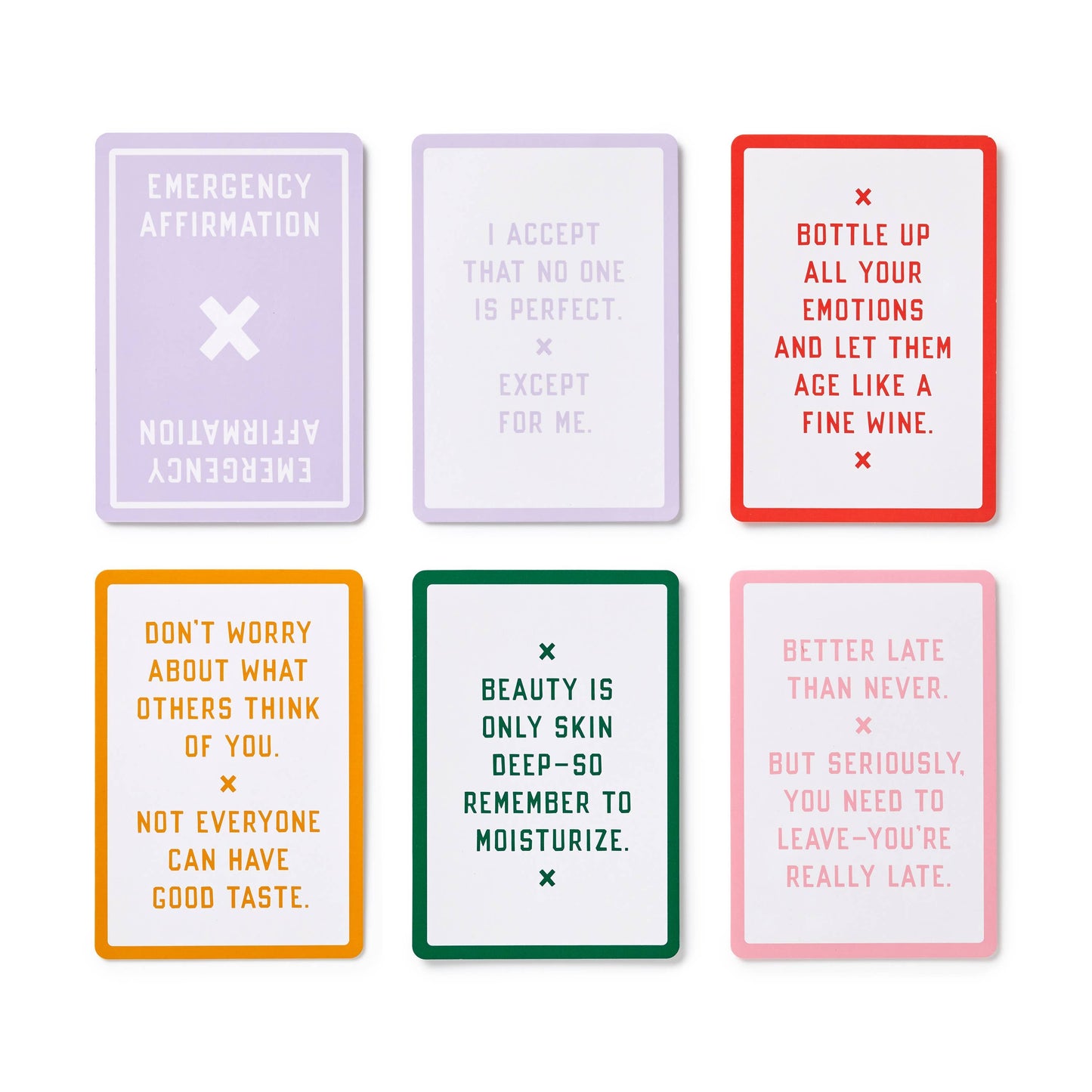 Card Deck - Brass Monkey Emergency Affirmations Exceptionally Stupid Days