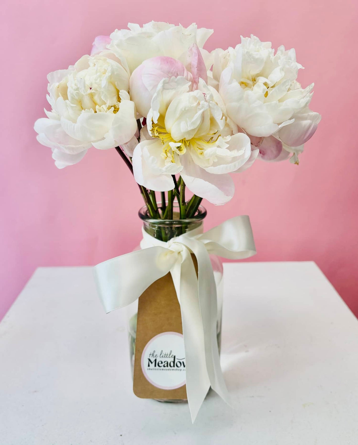 Arrangement Peony & Rose - Sold Out for Season