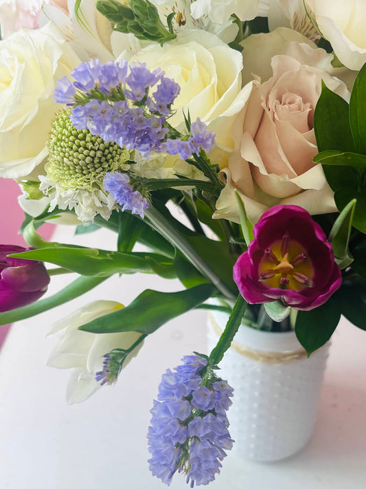 Arrangement Tulips & Snow