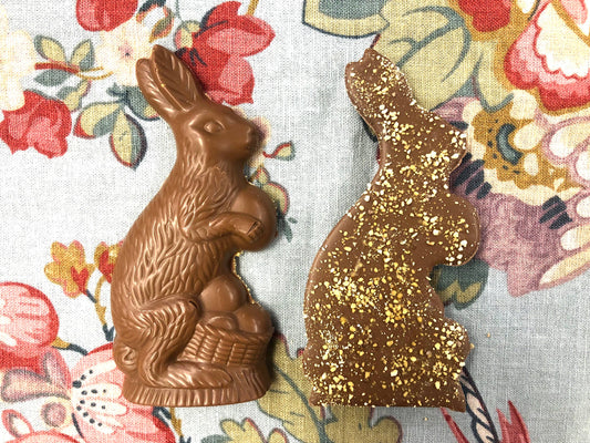 Milk Chocolate Bunny with Maple Ganache