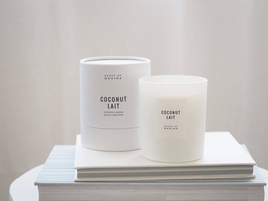 Coconut Lait Candle 12 oz -  Creamy Coconut Milk