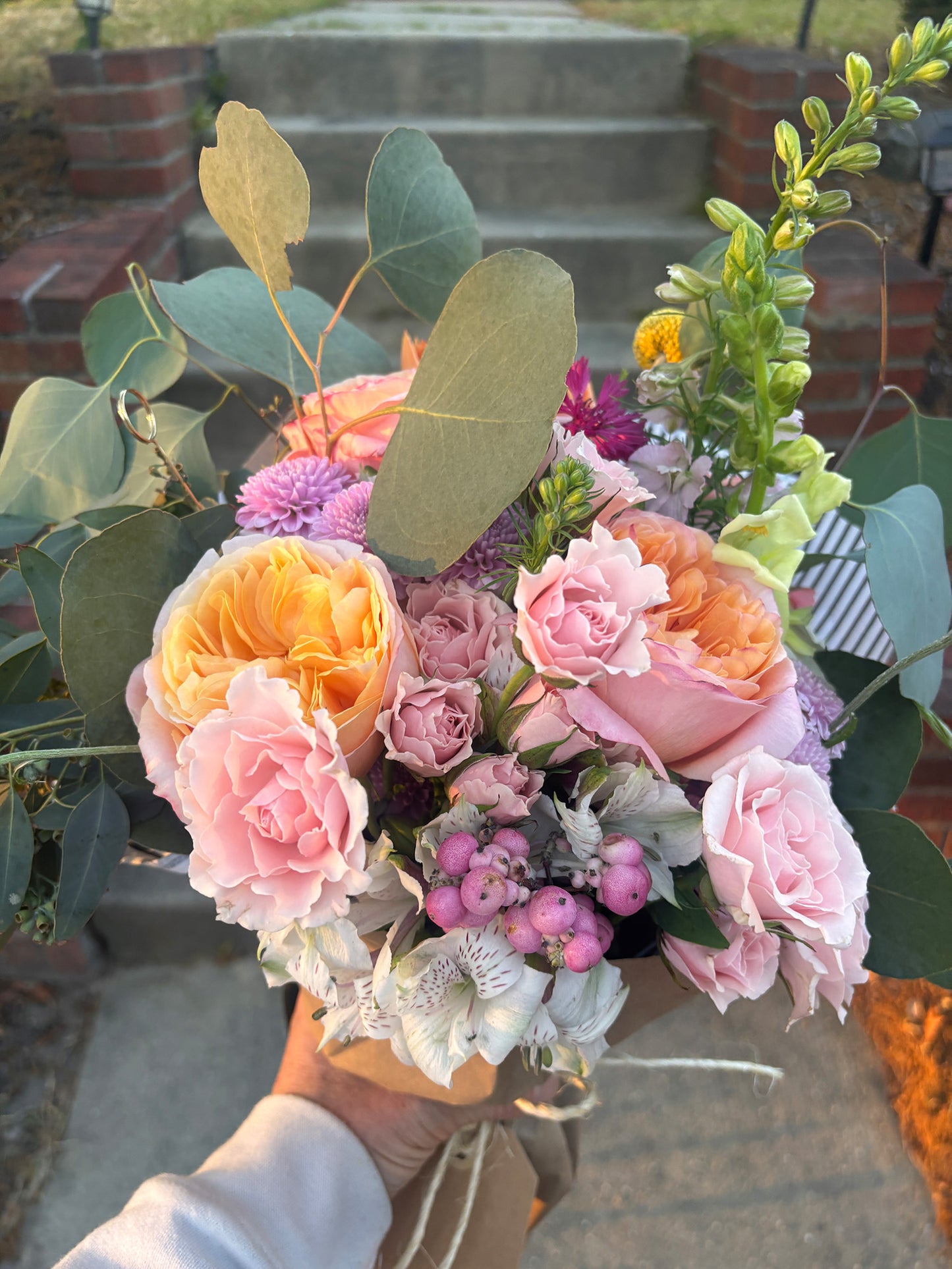 Spring Wrapped Bouquet