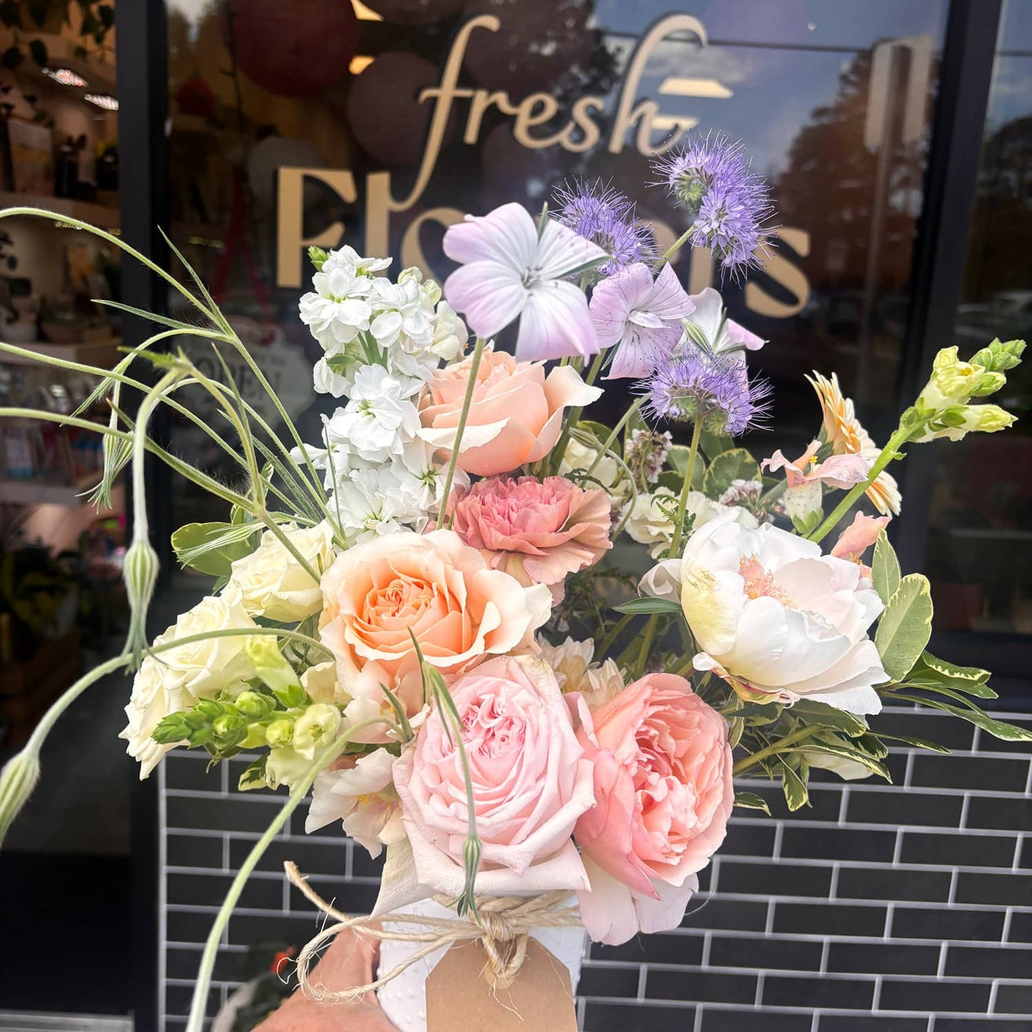 Spring Garden Vase Arrangement