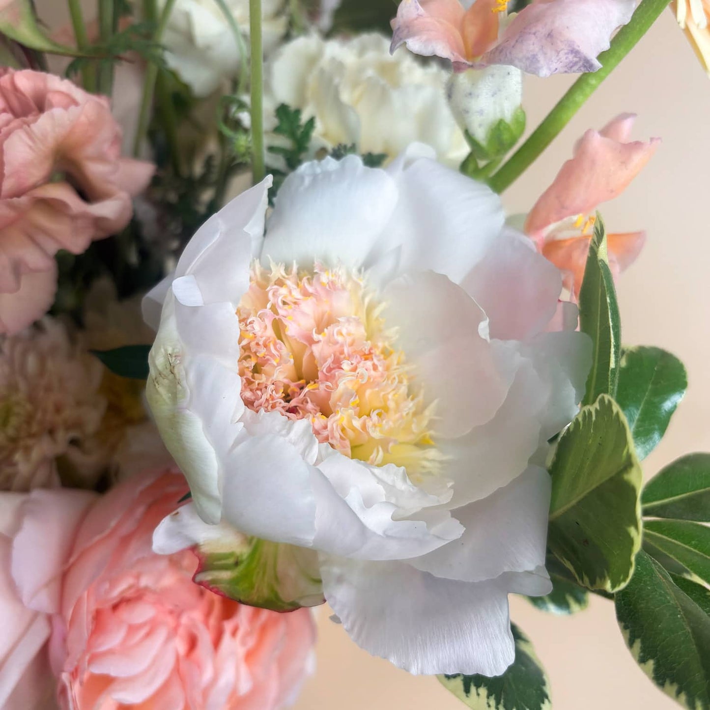 Spring Garden Vase Arrangement