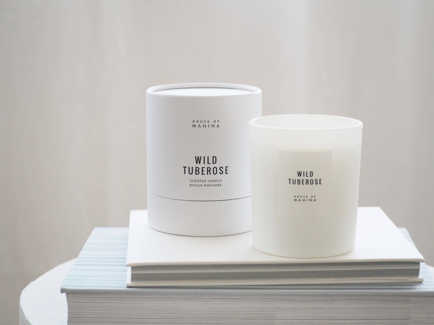 Wild Tuberose Candle 12 oz - Lush White Floral
