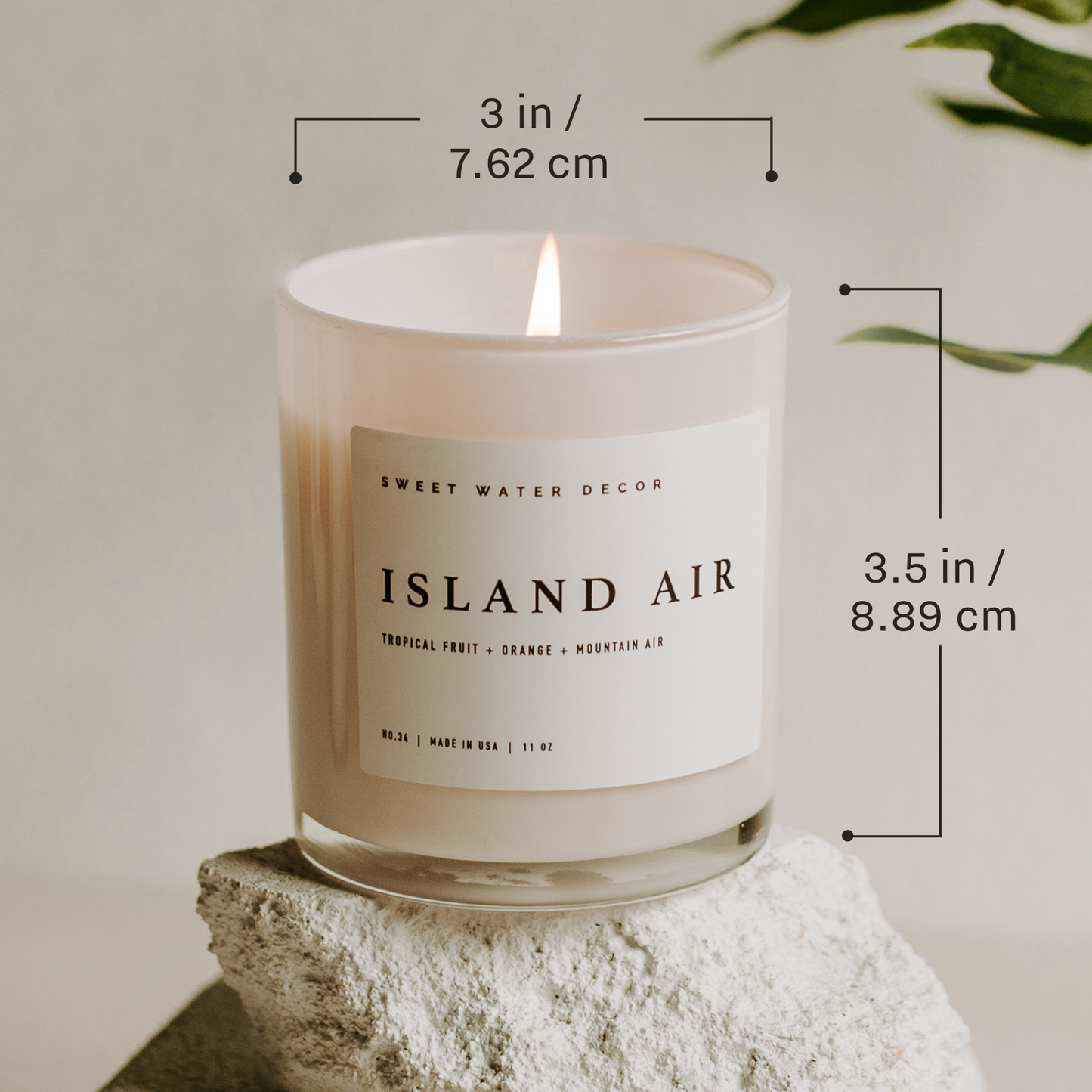 Candle Soy - Salt and Sea 11 oz - Home Decor & Gifts