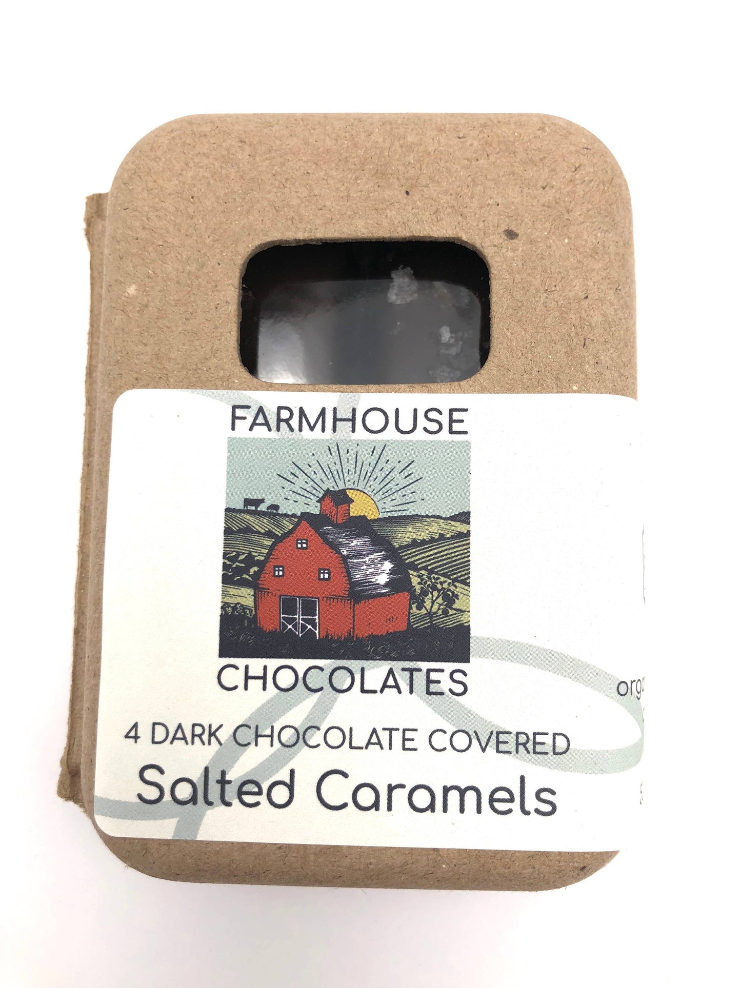 Chocolate 4 Piece Dark Salted Caramels