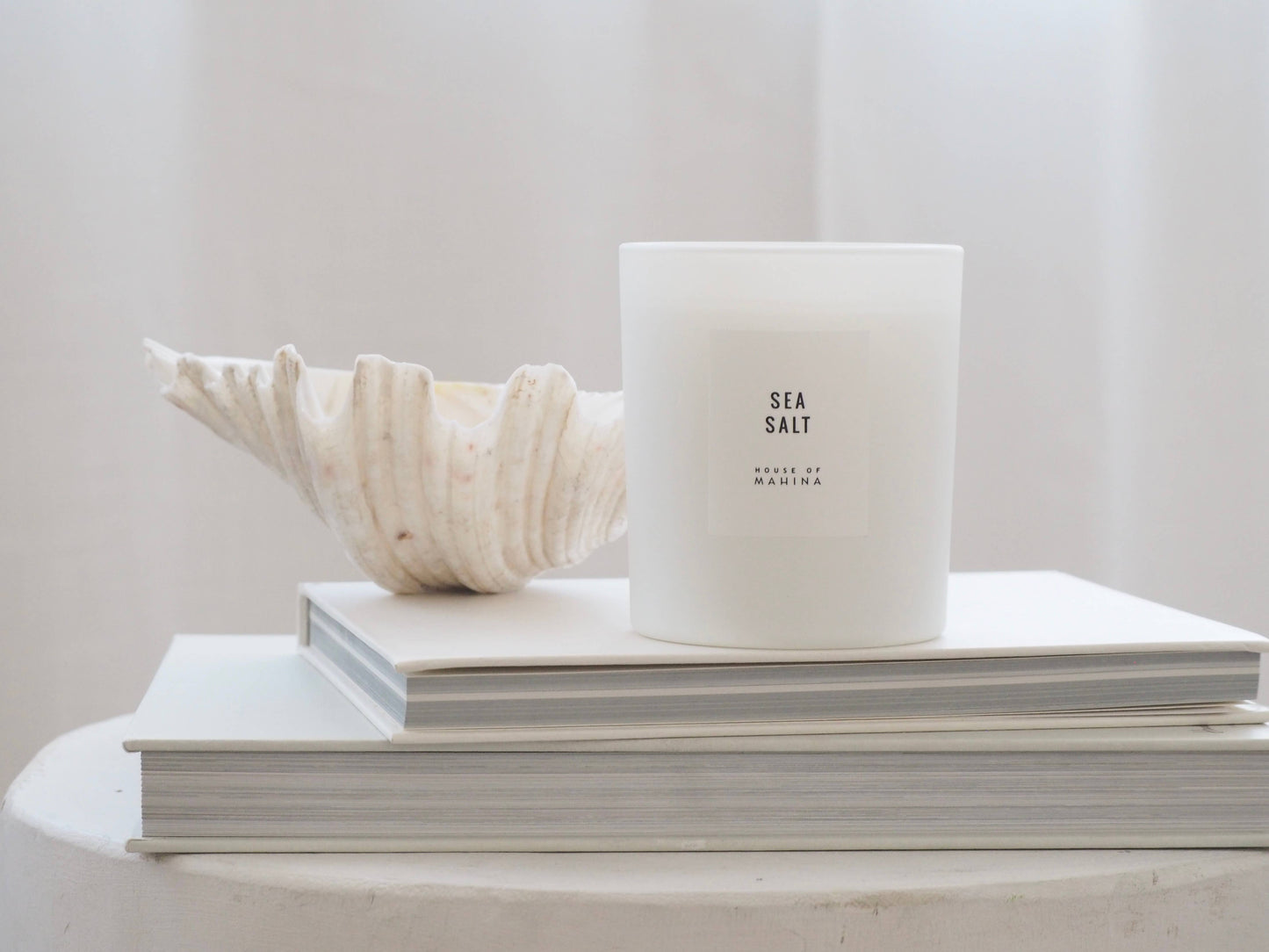 Sea Salt Candle 12 oz - Fresh Coastal Aquatic